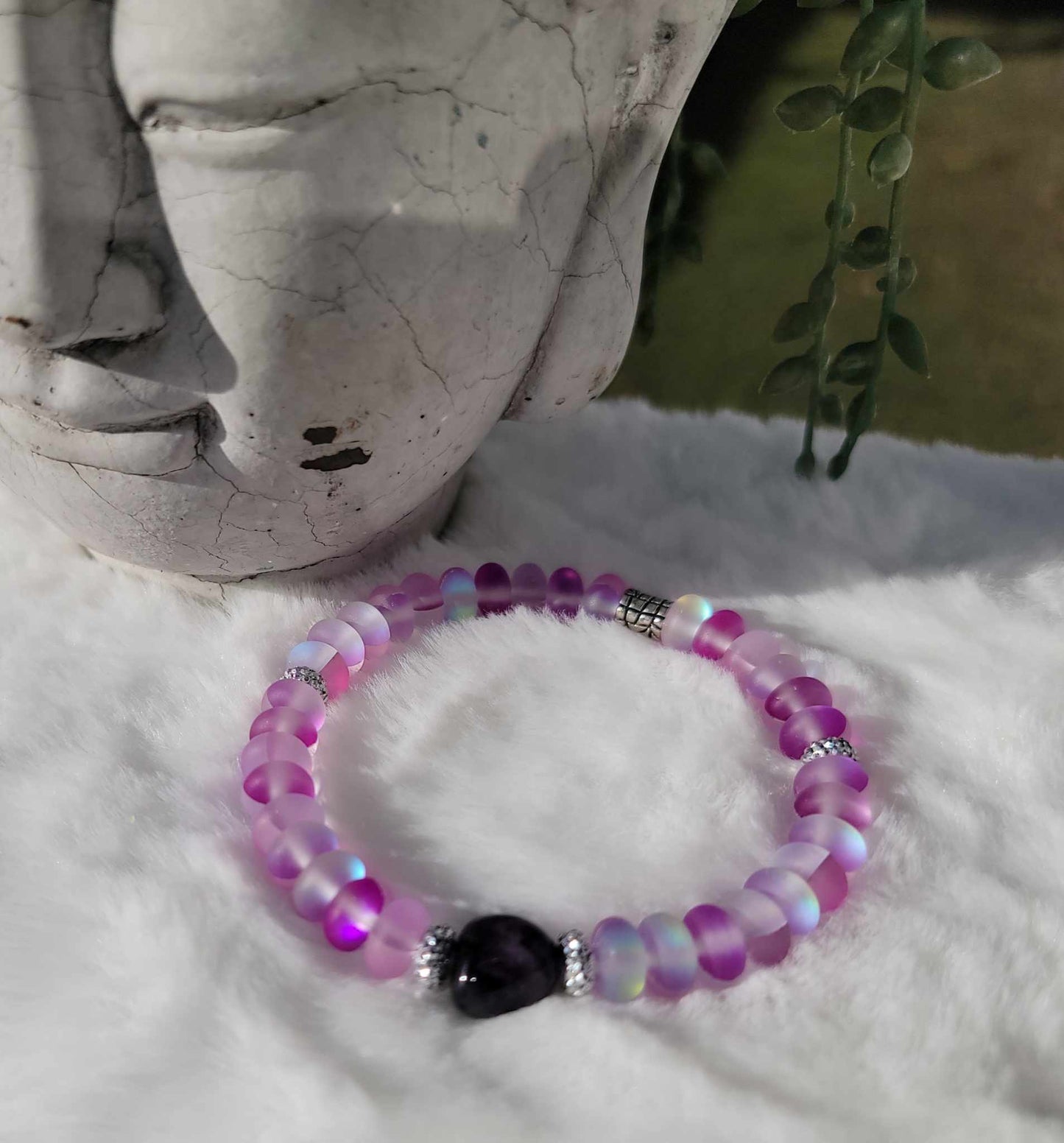 Purple Mermaid Amethyst Cascade