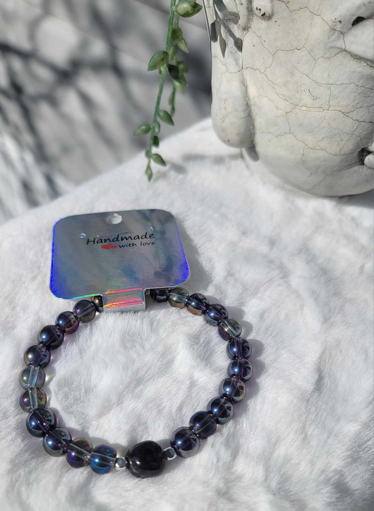 Shadow Mystic Amethyst Bracelet