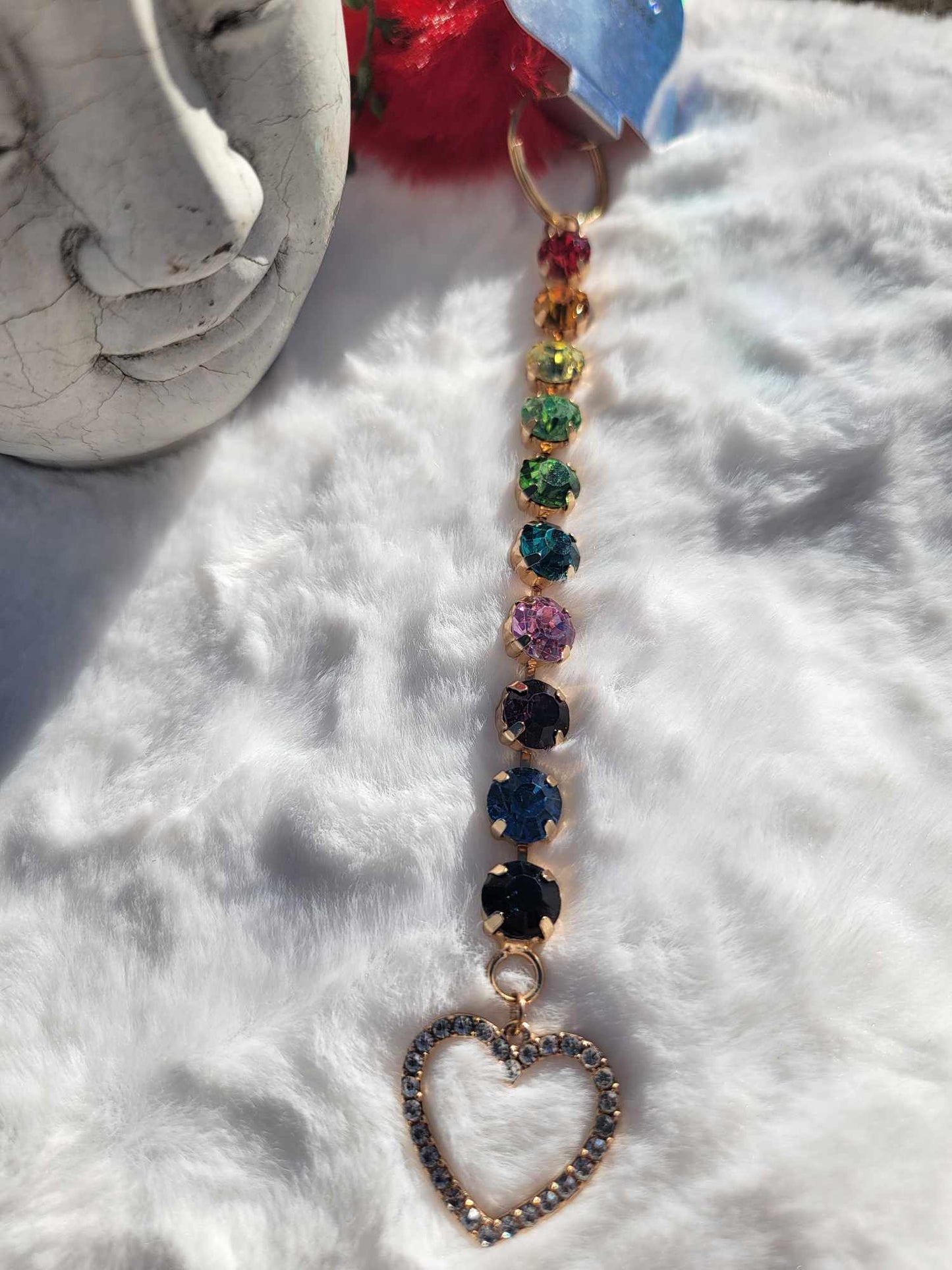 Chakra Harmony Key Charm