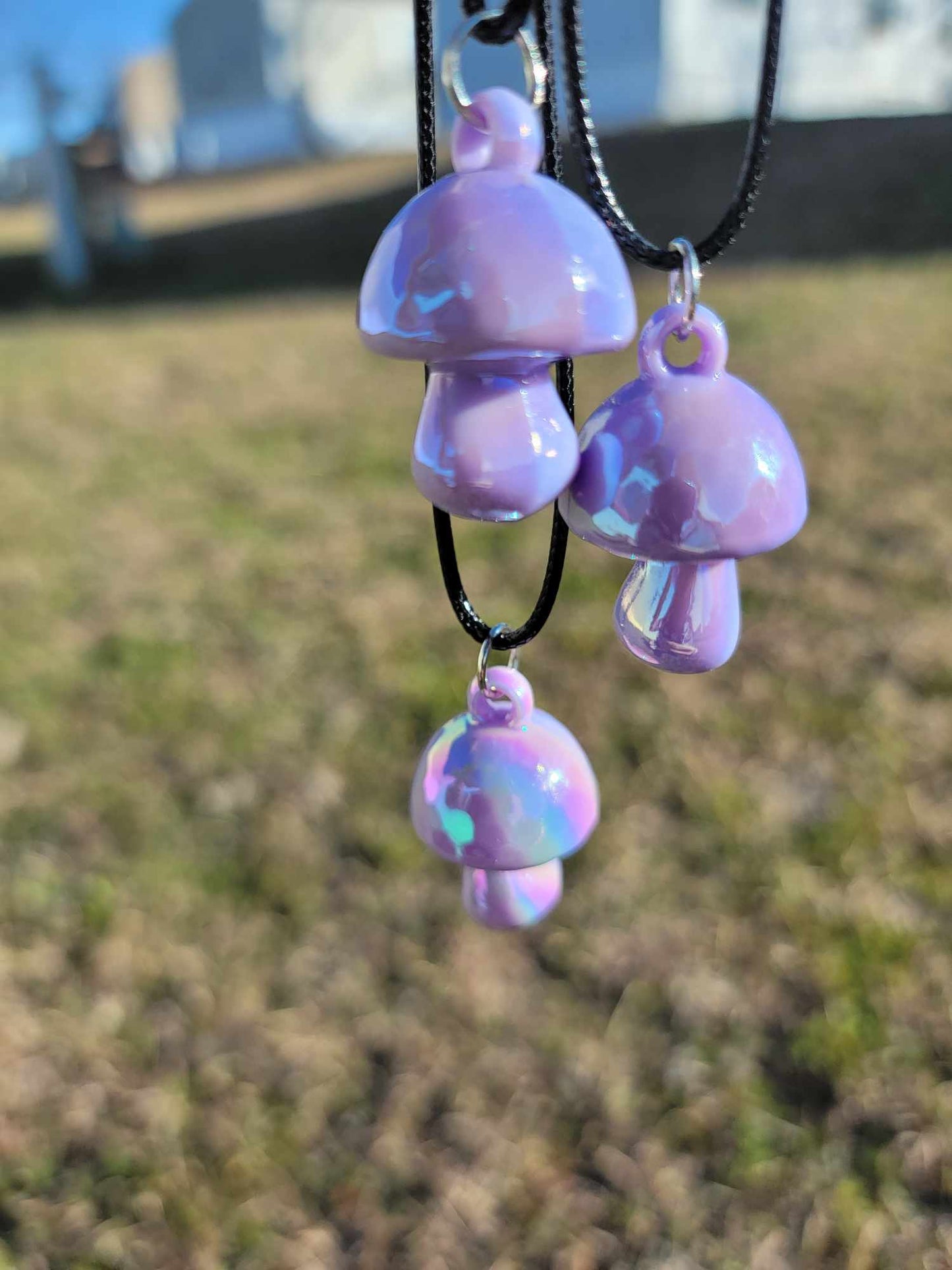 Colorful Mushroom Dreams Necklace Collection