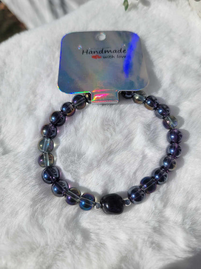 Shadow Mystic Amethyst Bracelet