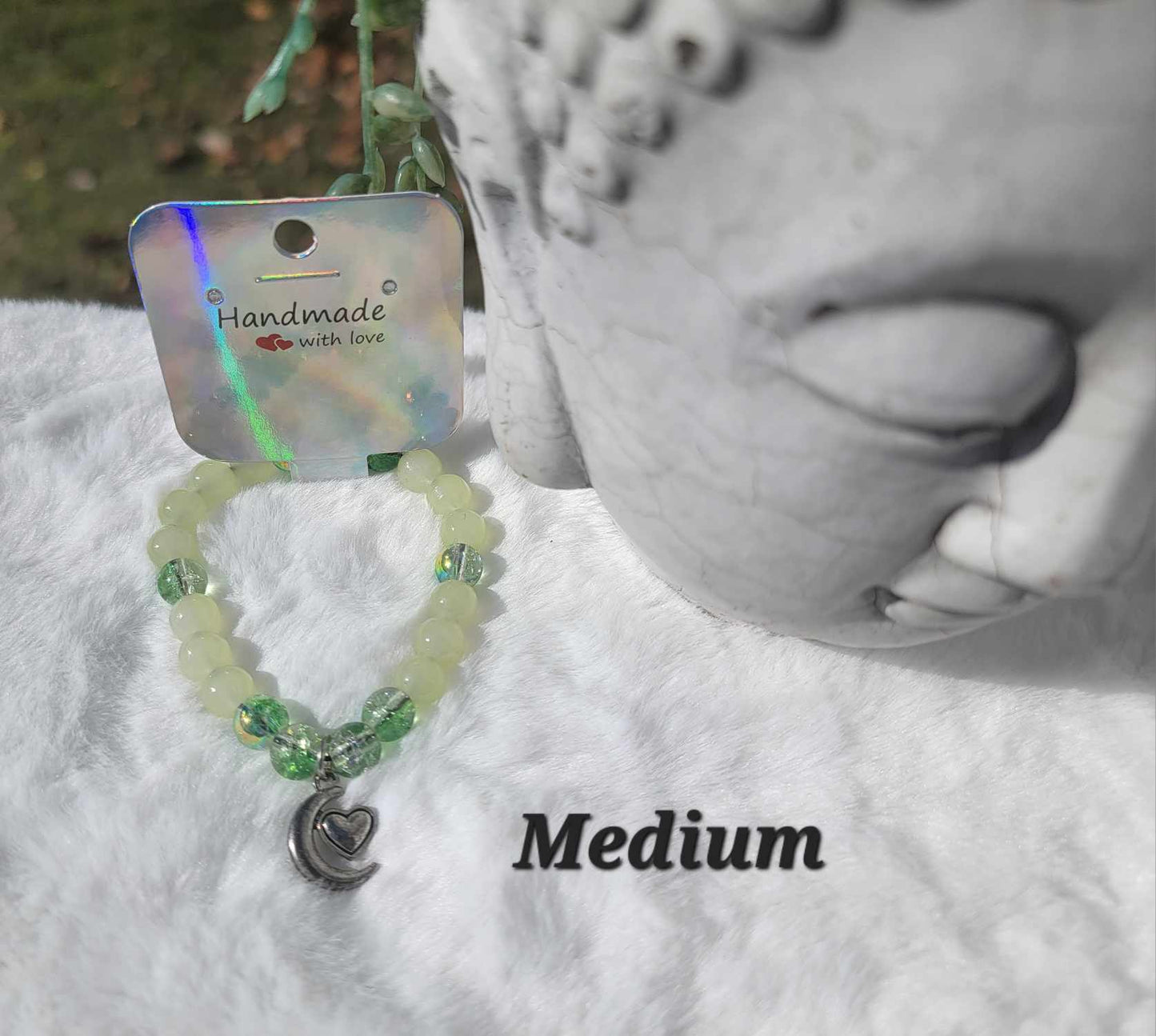 Celadon Love Moon Bracelet