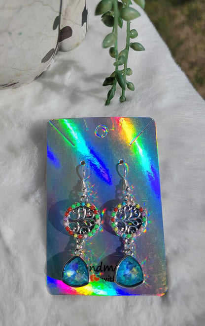 Tree of Azure Serenity Dangles