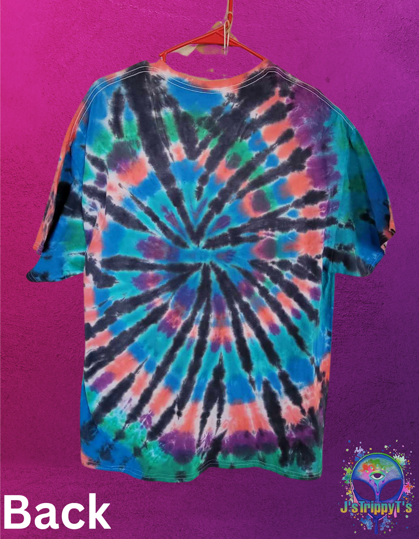 Infinite Hue Spiral Tie Dye Tee