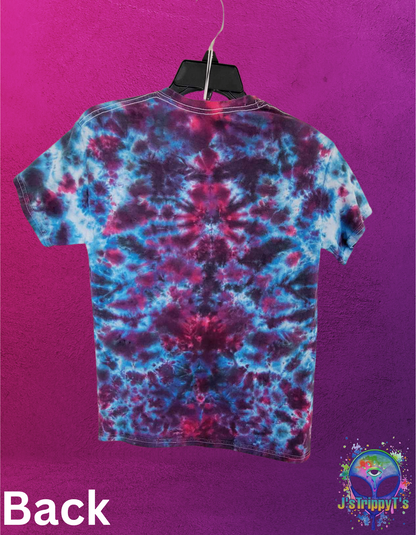 Vibrant Dreams Black Butterfly Tie Dye Shirt