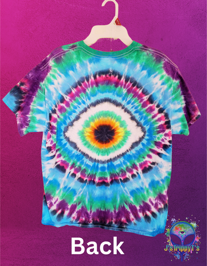 Enchanting Mystic Eye Wave All-seeing Eye Tie Dye Tee