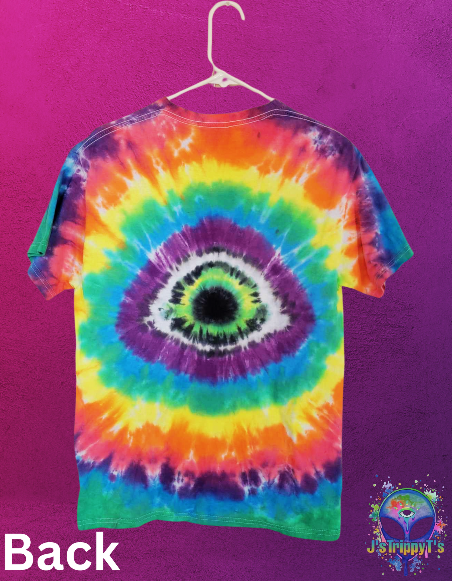 Rainbow Visionary All-Seeing Eye Tie Dye Tee