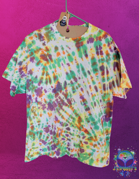 Psychedelic Harmony Tie Dye Tee